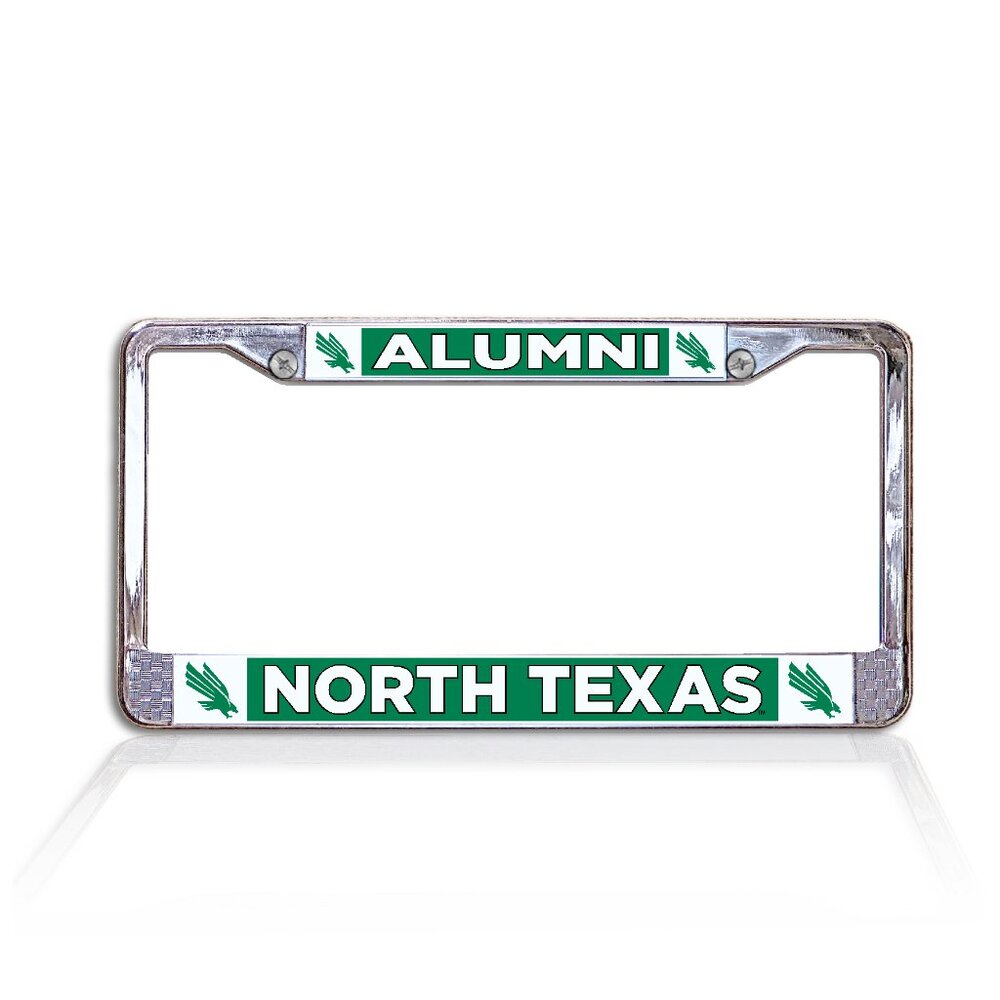 University of North Texas Alumni Metal Tag Frame (Officially Licensed Product)
